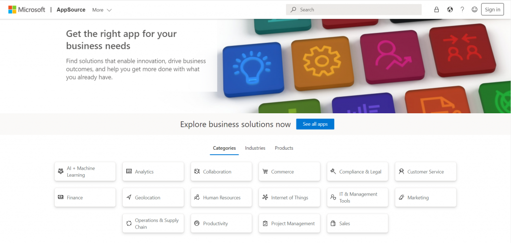 Microsoft Appsource kas tai | Softera
